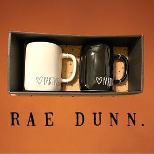 Rae Dunn Partner Pair Of Mugs